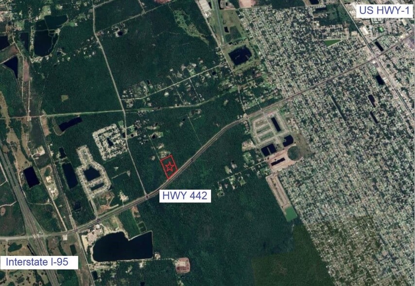 HWY 442, Edgewater, FL for sale - Aerial - Image 1 of 2