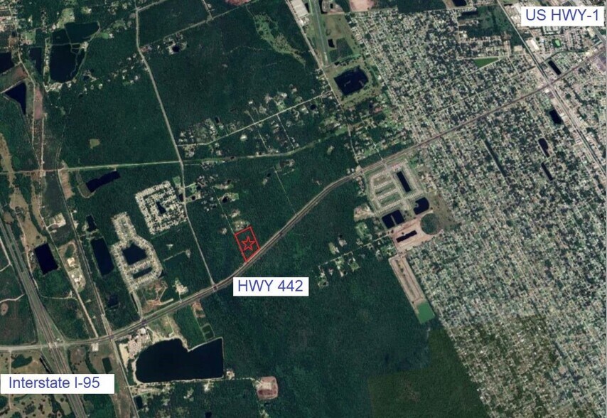 HWY 442, Edgewater, FL à vendre - Aérien - Image 1 de 2