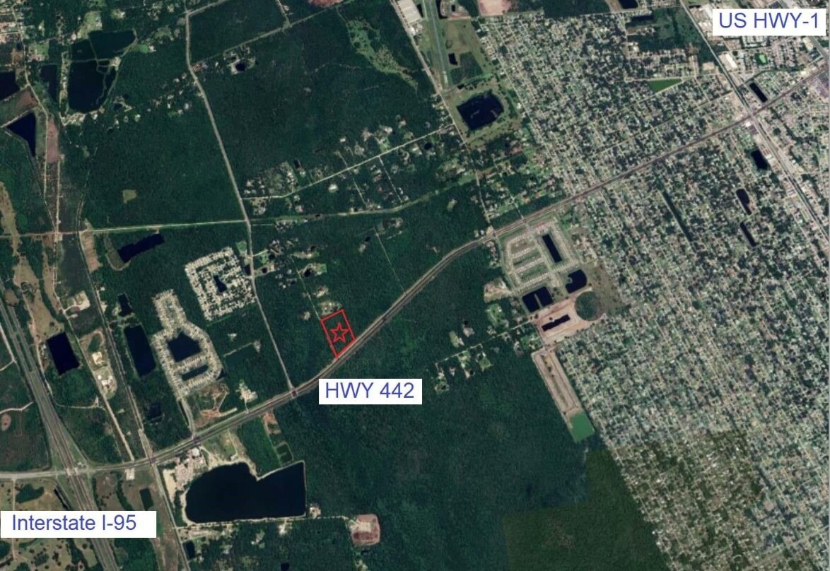 HWY 442, Edgewater, FL for sale Aerial- Image 1 of 3