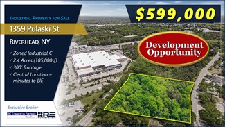 Plus de détails pour 1359 Pulaski, Riverhead, NY - Terrain à vendre