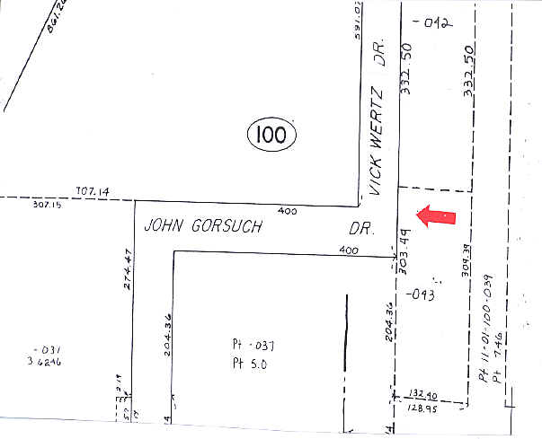 44810 Vic Wertz Dr, Clinton Township, MI à louer - Plan cadastral - Image 2 de 8