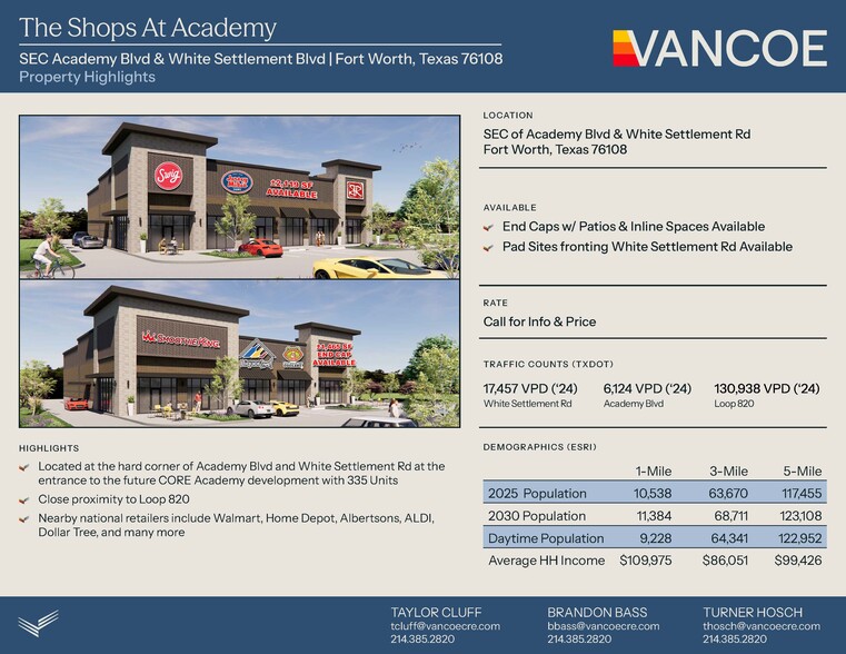 9700 White Settlement Road, Fort Worth, TX à louer - Photo du bâtiment - Image 2 de 11