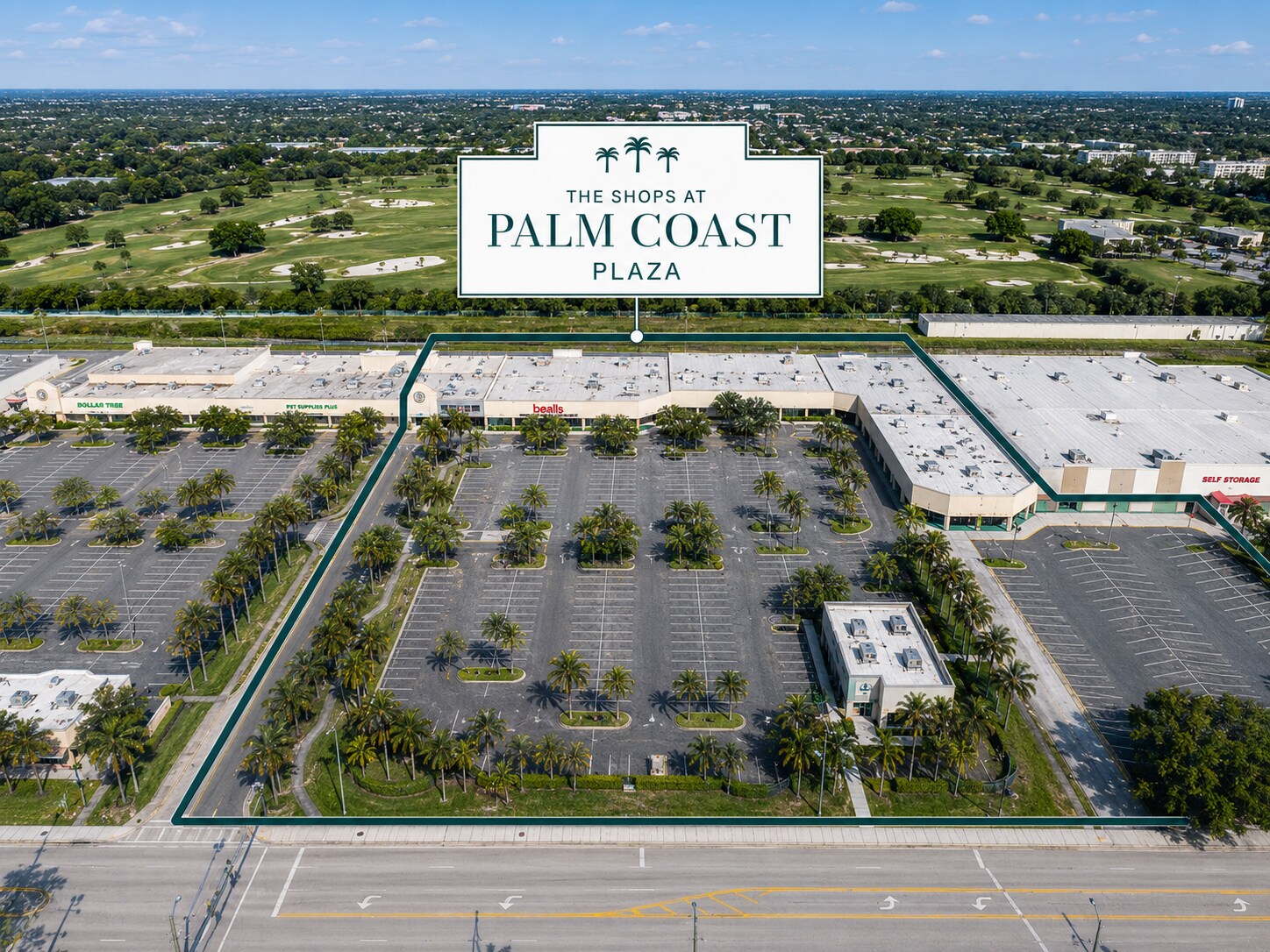 7817-7821 S Dixie Hwy, West Palm Beach, FL à louer Aérien- Image 1 de 9