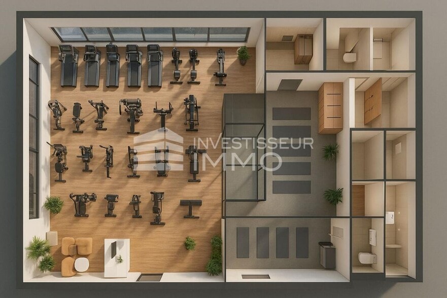 Retail in Asnieres Sur Seine for lease - Floor Plan - Image 3 of 4