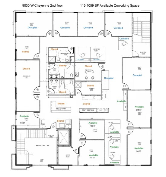 9030 W Cheyenne Ave, Las Vegas, NV à louer - Photo du bâtiment - Image 2 de 2