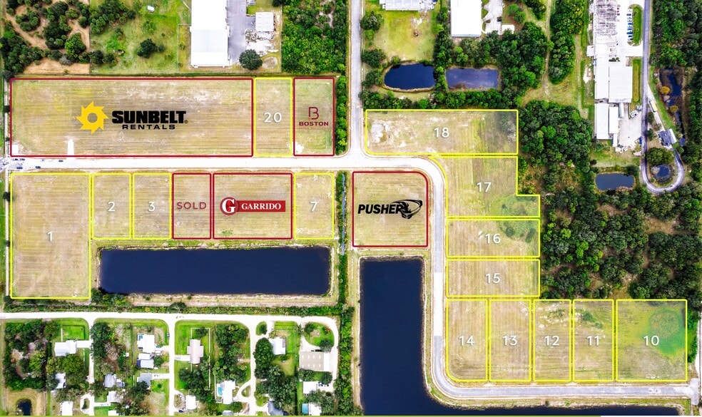 1865 Enterprise Road, Vero Beach, FL for sale - Aerial - Image 2 of 2