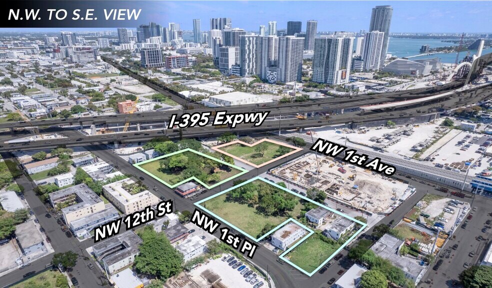 132 NW 12th St, Miami, FL à louer - Aérien - Image 2 de 9