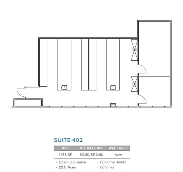 505 Coast Blvd S, La Jolla, CA for lease Floor Plan- Image 1 of 1