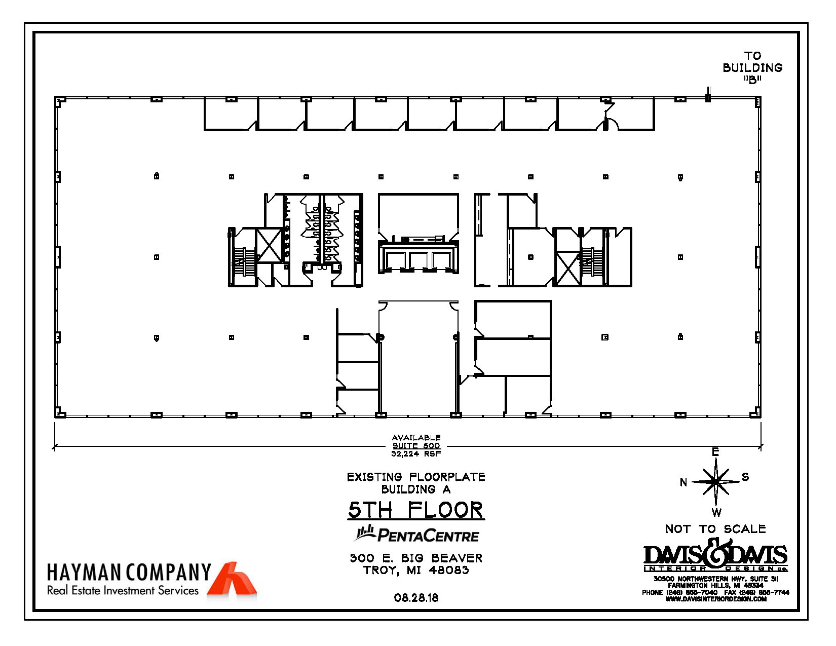 300 E Big Beaver Rd, Troy, MI à louer Plan d  tage- Image 1 de 1