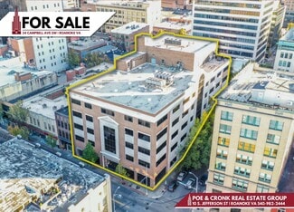 Plus de détails pour 34 Campbell Ave SW, Roanoke, VA - Bureau à vendre