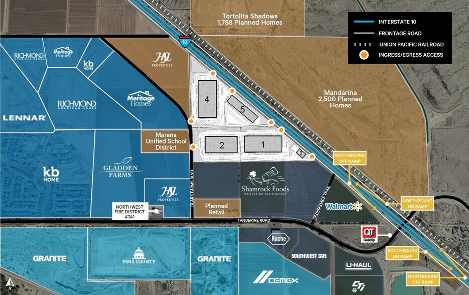 Clark Farms Blvd, Marana, AZ à louer - Photo du bâtiment - Image 3 de 3