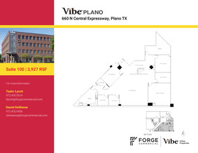 660 N Central Expy, Plano, TX à louer Plan d  tage- Image 1 de 1