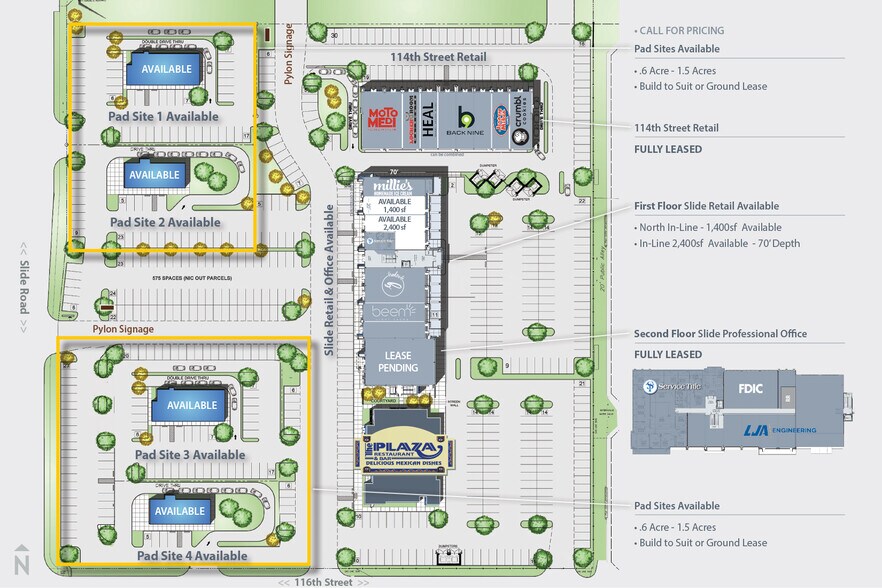 11417 Slide Rd, Lubbock, TX à louer - Plan de site - Image 3 de 8