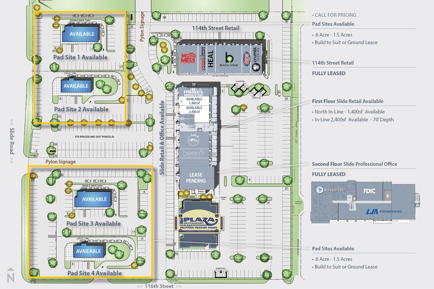 11417 Slide Rd, Lubbock, TX for lease - Site Plan - Image 3 of 8
