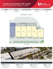 16801-16811 S Central Ave, Carson, CA for lease Site Plan- Image 1 of 1