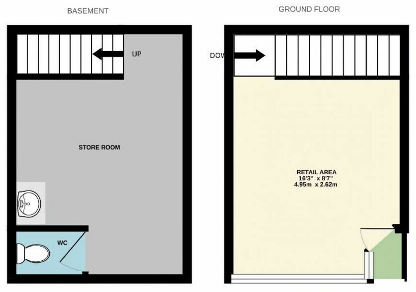 13 Northfield Rd, Ilfracombe à vendre - Plan d’étage - Image 2 de 3