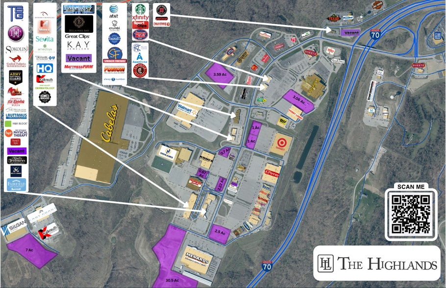 Sims Circle Dr & Cabela Dr, Triadelphia, WV for lease - Building Photo - Image 2 of 2