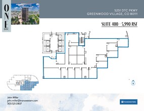 5251 Dtc Pky, Greenwood Village, CO for lease Floor Plan- Image 2 of 2