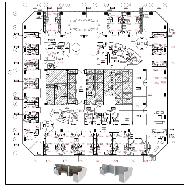 1221 Broadway, Oakland, CA for lease Floor Plan- Image 1 of 1