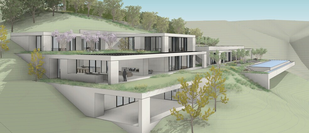 2451 Summitridge Dr, Beverly Hills, CA à vendre - Photo du bâtiment - Image 3 de 6