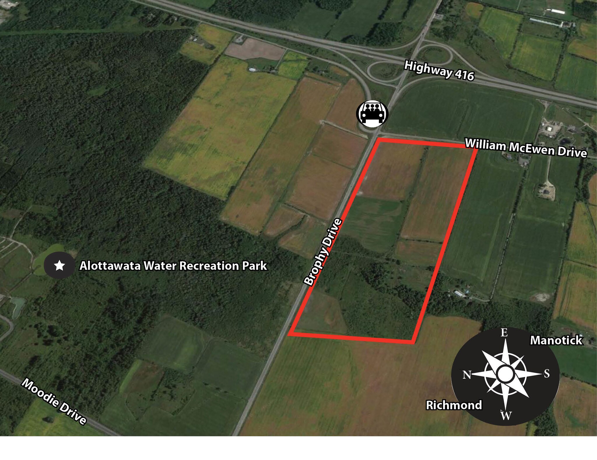 1896 Brophy Dr, Ottawa, ON for sale Aerial- Image 1 of 1