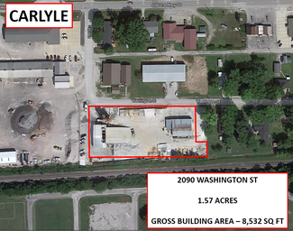 Plus de détails pour 2090 Washington St, Carlyle, IL - Industriel à vendre