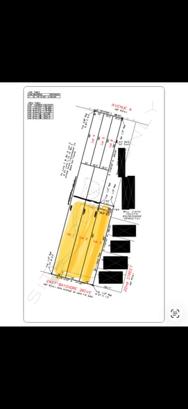 2222 Bayshore dr, Dickinson, TX à vendre - Plan de site - Image 2 de 3