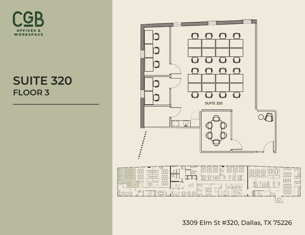 3309 Elm St, Dallas, TX for lease Floor Plan- Image 1 of 1