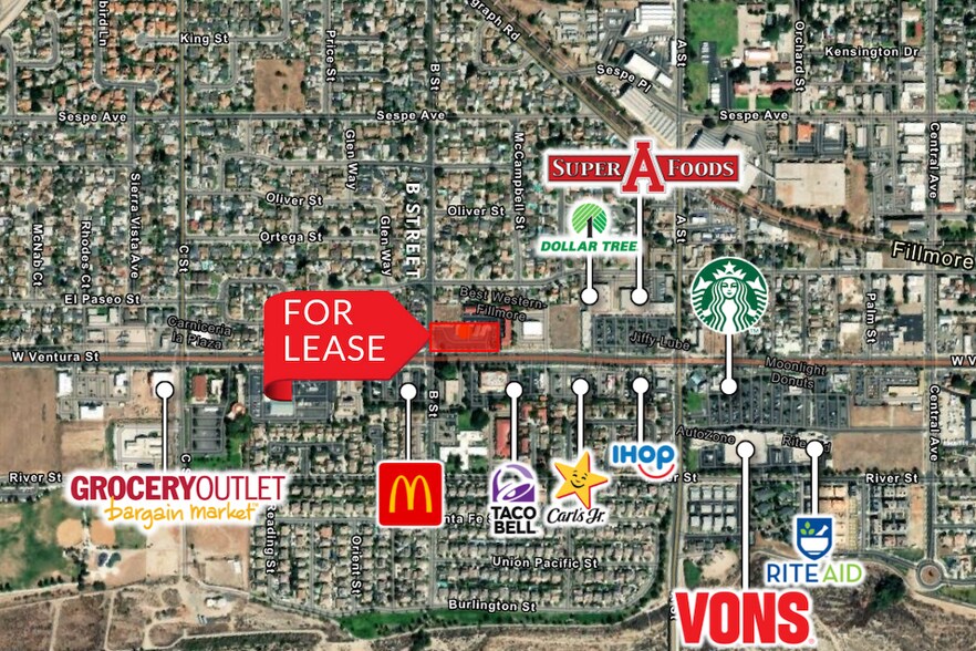 847 W Ventura St, Fillmore, CA à louer - Photo du bâtiment - Image 2 de 2