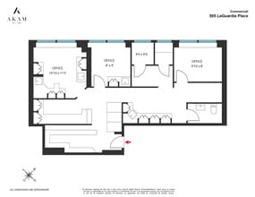 505 Laguardia Pl, New York, NY for lease Floor Plan- Image 2 of 2