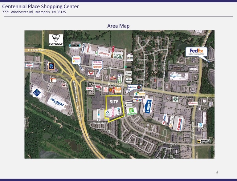 7741-7771 Winchester Rd, Memphis, TN for sale - Building Photo - Image 3 of 10