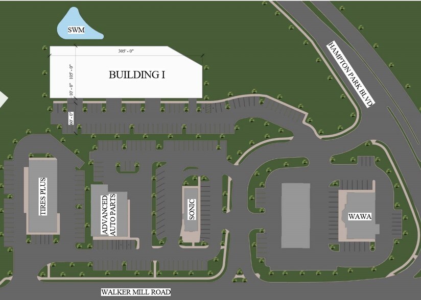 1301 Hampton Park Blvd, Capitol Heights, MD à louer - Aérien - Image 2 de 6