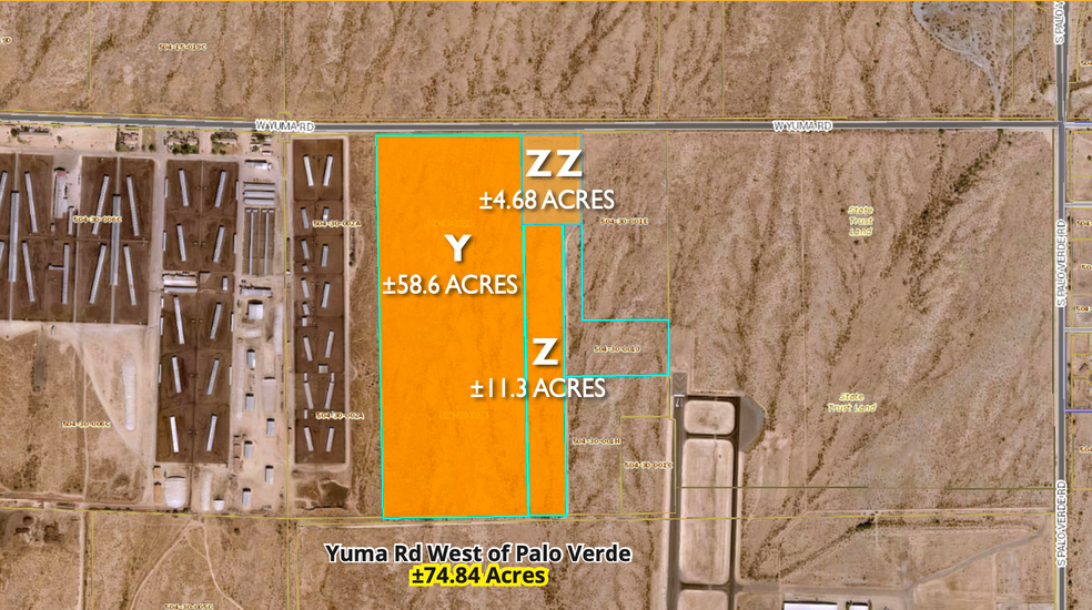 Yuma West of Palo Verde rd, Buckeye, AZ for sale - Primary Photo - Image 1 of 2