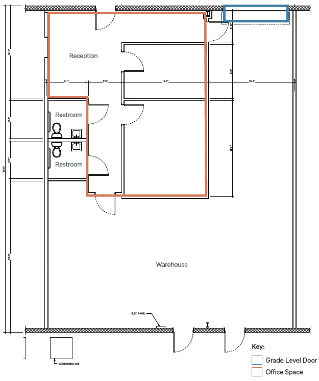 5105 Philips Hwy, Jacksonville, FL à louer Plan d’étage- Image 1 de 1