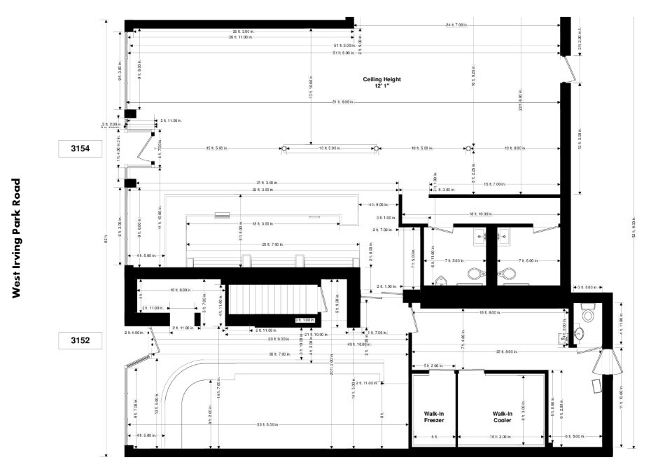 3152 W Irving Park Rd, Chicago, IL à louer Plan d  tage- Image 1 de 1