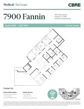 7900 Fannin St, Houston, TX à louer Plan d’étage- Image 2 de 2