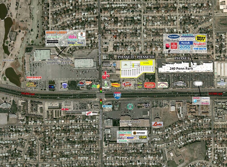1401 SW 74th St, Oklahoma City, OK à louer - Aérien - Image 2 de 2