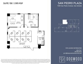 7330 San Pedro Ave, San Antonio, TX for lease Floor Plan- Image 1 of 1