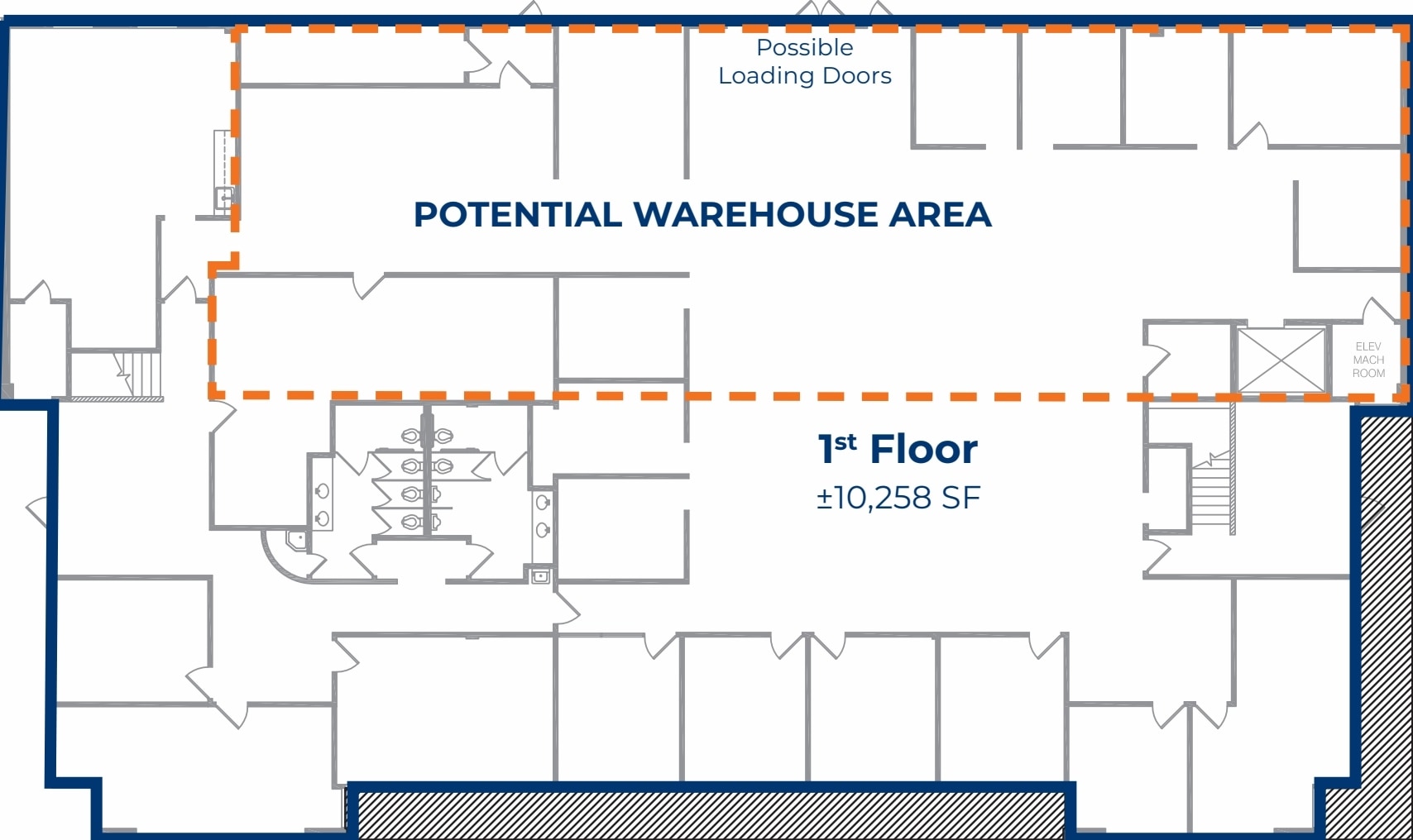2020 E Financial Way, Glendora, CA for lease Floor Plan- Image 1 of 2