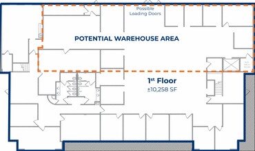 2020 E Financial Way, Glendora, CA for lease Floor Plan- Image 1 of 2