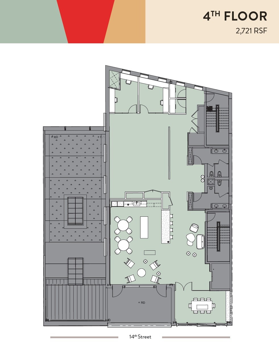 1313-1317 14th St, Washington, DC for sale Floor Plan- Image 1 of 10