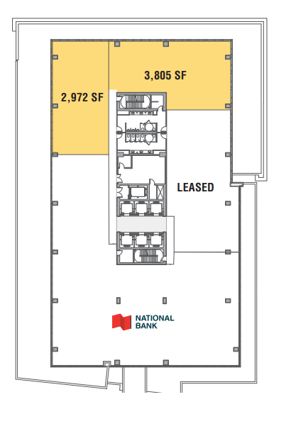 10175 101 St NW, Edmonton, AB for lease Floor Plan- Image 1 of 1