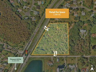 Plus de détails pour Granada Blvd, Kissimmee, FL - Terrain à louer