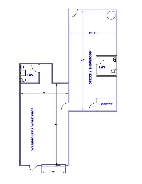 12177 Business Park Dr, Truckee, CA for lease - Floor Plan - Image 3 of 11