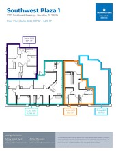 7737 Southwest Fwy, Houston, TX à louer Plan d’étage- Image 2 de 2