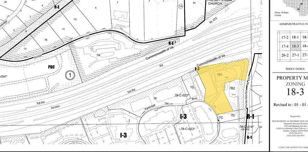 10740 Parkridge Blvd, Reston, VA for lease - Plat Map - Image 2 of 18