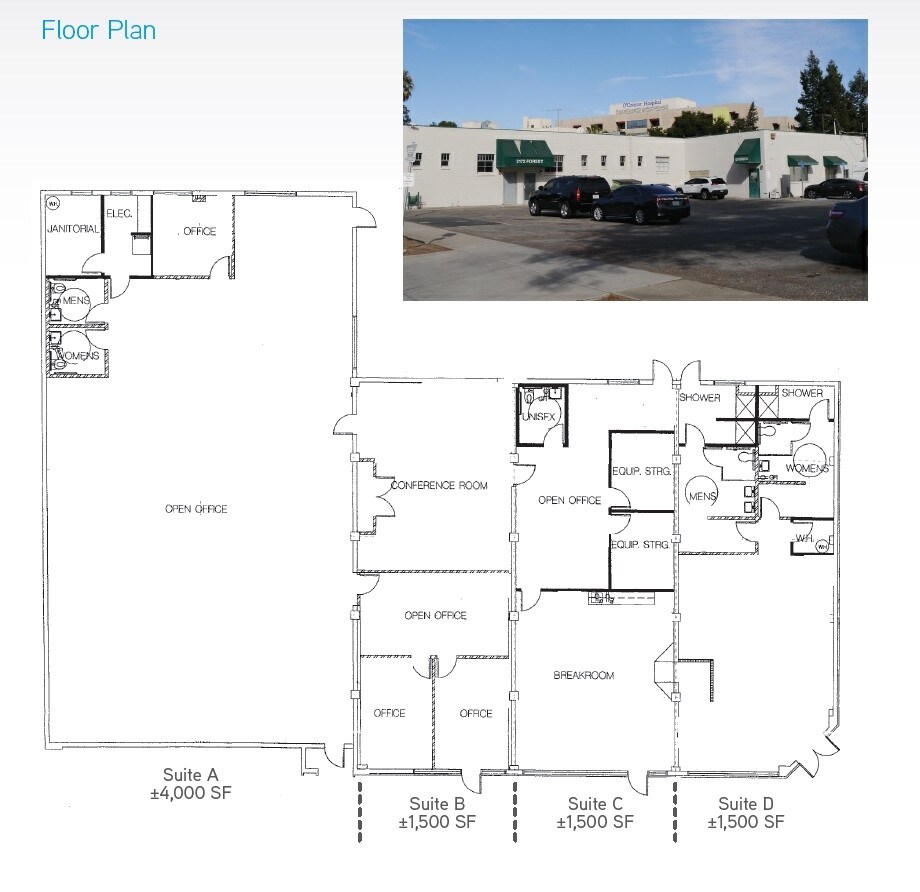 2172 Forest Ave, San Jose, CA for lease Floor Plan- Image 1 of 1