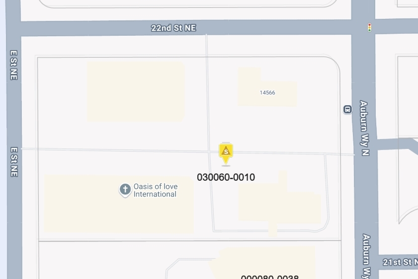 2101 N Auburn Way, Auburn, WA for sale Plat Map- Image 1 of 2