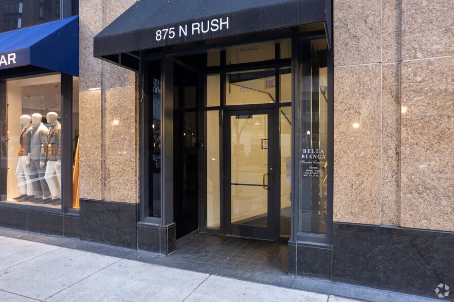 875 N Rush St, Chicago, IL à louer - Photo du bâtiment - Image 3 de 7