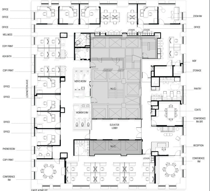 405 Lexington Ave, New York, NY for lease Floor Plan- Image 1 of 1